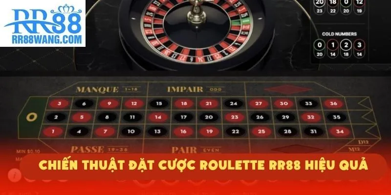 Chiến thuật đặt cược Roulette RR88 hiệu quả